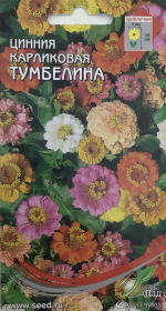 Цинния карликовая Тумбелина. Дом Семян